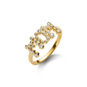 Mom Collet Ring Gold