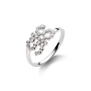SIS Collet Ring Silver