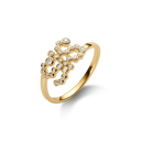 SIS Collet Ring Gold