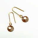 Dreamcatcher earhook mini - Forgyldt