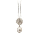 NORIA Vedhæng with pearl - Sølv