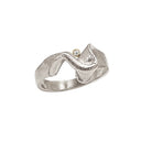 MILLE ring No. 2 with diamond - Sølv