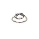 ring med knude - Sølv