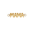 MAMA top til armring - Forgyldt