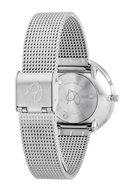 Bankers hvid 34 mm med meshrem - 53101-1608