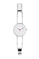 Bankers hvid 34 mm med bøjle - 53101-1618