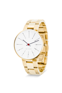 Bankers hvid 34 mm med lænke - 53107-1629