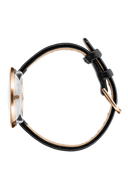 Roman hvid 34 mm med læderrem - 53311-1601RP