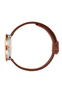 Roman hvid 34 mm med meshrem - 53311-1613