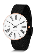 Roman hvid 40 mm med meshrem - 53312-2010