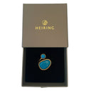 KOLO ring med Turquoise - Forgyldt