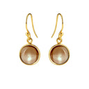 Susanne Friss Bjørner - Ørering forgyldt 10mm - 5521-2-108