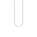 Sølv Rh Collier Kugle Facet 1,8Mm60Cm