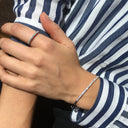 Dazzling Armring 0,48 H-W/SI 14 kt. Hvidguld