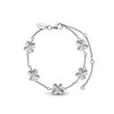 Four leaf clover - Sølvarmbånd