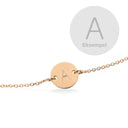 #TagMe rund bogstav sølv fg. m/kæde17cm