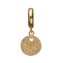 HAPPY FAMILY - forgyldt sølv - charm - 610-G89