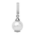 Pearl Dream hvid - sølv charm - 610-S09White
