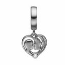 Mother & Child Hanger - sølv charm - 610-S67