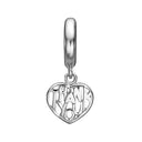 THANK YOU - sølv - charm - 610-S88