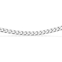 Armbånd panzer 5 mm. sølv rh.