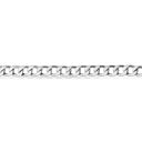 Armbånd panzer sølv rh.