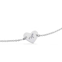 #TagMe hjerte Skytte sølv m/kæde 17cm