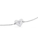 #TagMe hjerte Vædder sølv m/kæde 17cm
