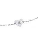 #TagMe hjerte Løve sølv m/kæde 17cm