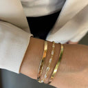 SoHo armbånd baguette cubic zir. sølv fg.