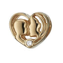 Mother & Child - forgyldt sølv charm - 623-G107