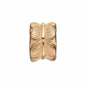 Petite Leaf - forgyldt sølv charm - 623-G151