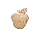 Petite Sparkling Apple - forgyldt sølv charm - 623-G158