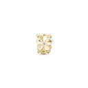 Flower stopper charm - Forgyldt Charms - 623-G261