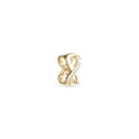 Eternity double charm - Forgyldt Charms - 623-G262