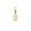 Palm - Forgyldt Charms - 623-G281