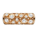 Sparkling Universe - forgyldt sølv si charm - 623-G29