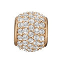 Sparkling World - forgyldt sølv charm - 623-G36