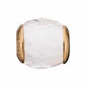 Precious Crystal - forgyldt sølv charm - 623-G38