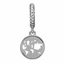The World - sølv charm - 623-S143