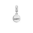 Christina - HAPPY FAMILY - sølv - charm - 623-S218