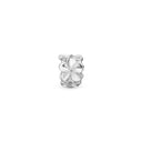 Flower stopper charm - Sølv Charms - 623-S261