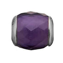 Precious Amethyst - sølv charm - 623-S39