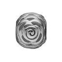 Rose - sølv charm - 623-S78