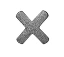 Make your Mark - sort rhodineret sølv charm - 630-B132