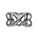 ETERNITY - sort rhodineret sølv - charm - 630-B167