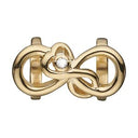 Mother & Child Love - forgyldt sølv charm - 630-G166
