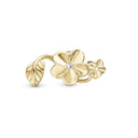 Christina - Flower Bouquet, gold plated silver