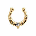 Lucky Topaz - forgyldt sølv charm - 630-G62
