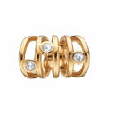 Secret Love - forgyldt sølv charm - 630-G74